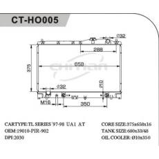CT/HO-005本田散熱器