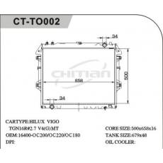 CT/TO-002豐田散熱器