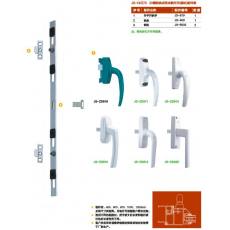 JS-SG8026帶鎖塑鋼執(zhí)手 門窗五金 門窗配件