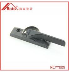 RCYY009鋁合金龍山月牙鎖 雙向長(zhǎng)柄推拉窗鎖 門窗配件