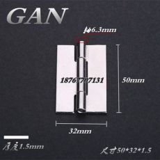 304不銹鋼2寸工業(yè)電柜鉸鏈50*32*1.5無(wú)孔焊接機(jī)械設(shè)備合頁(yè)